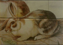 Wall Art by Allyson, Rabbit Panel
