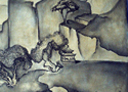 Wall Art by Allyson, Chinese Landscape mural,hand painted mural, asian mural, wall art,mural