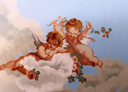 Wall Art by Allyson, Cherubim 1, boucher mural,cherub mural, angel mural, nursery mural, classical angel mural, wall art, mural decorative art